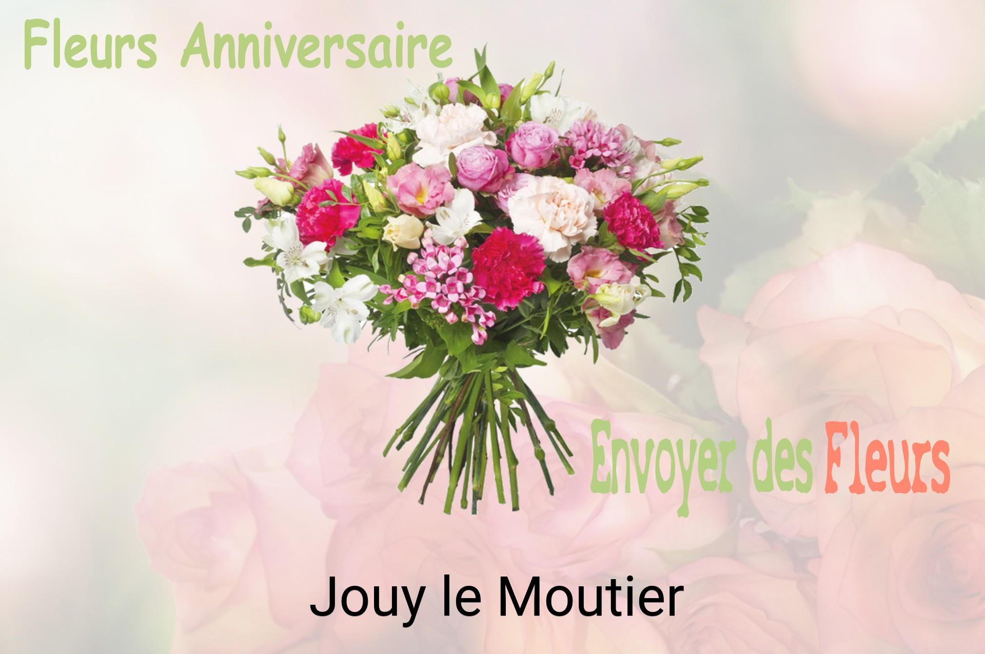 Bouquet de fleurs d’anniversaire livré à Jouy-le-Moutier