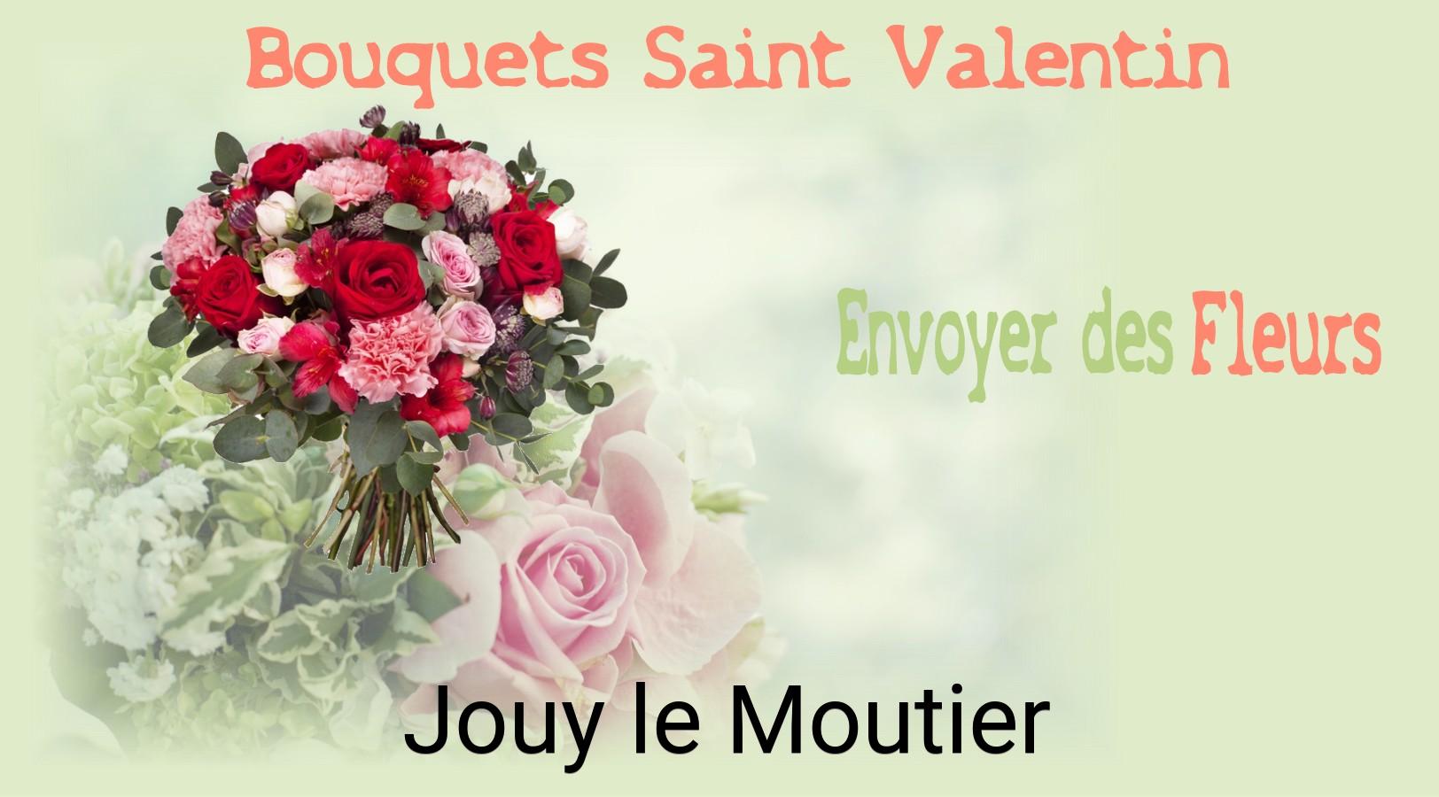 Roses de Saint-Valentin livrées à Jouy-le-Moutier